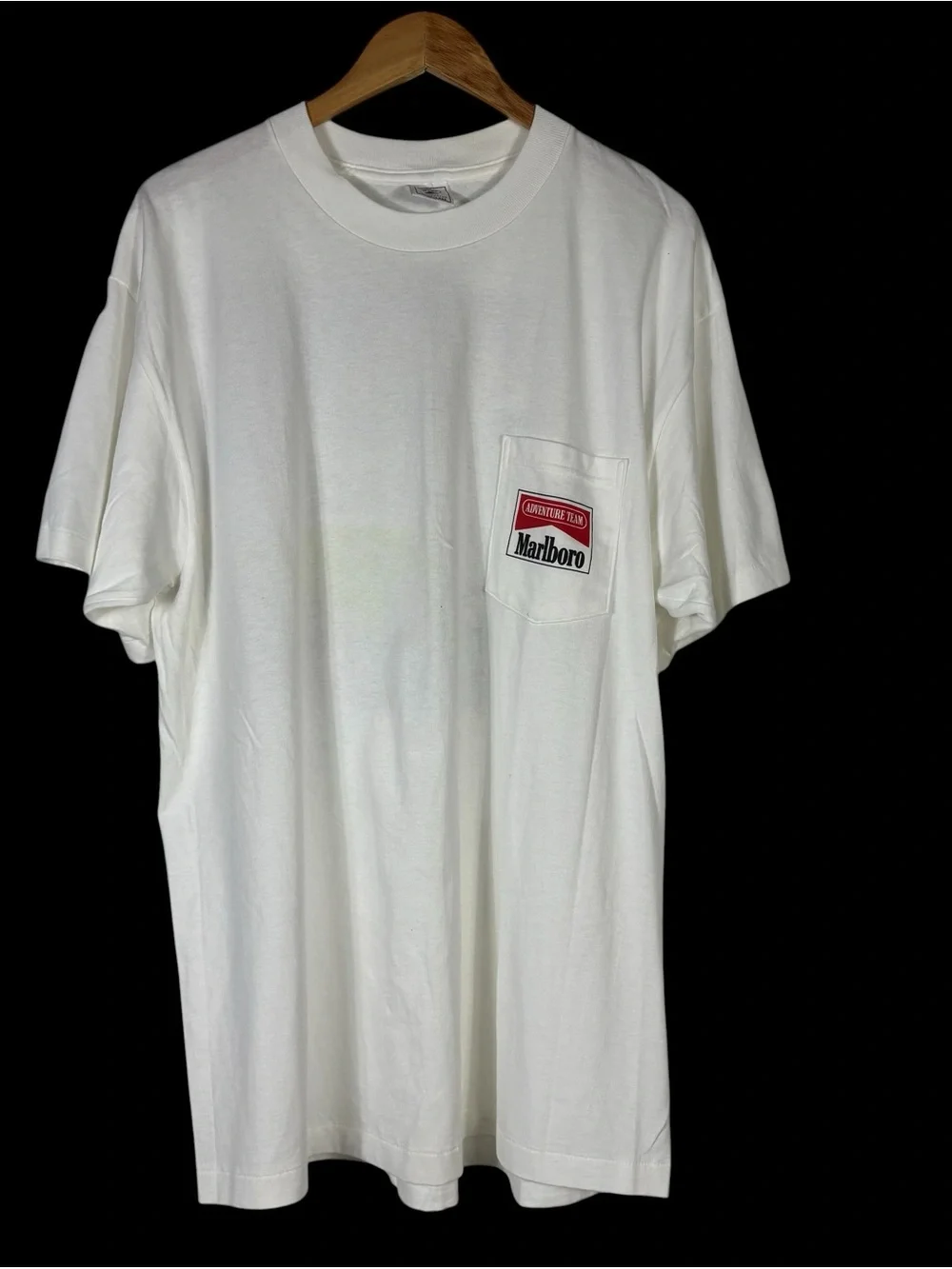 Marlboro 90's Vintage Delta Tag Adventure Team River Rafting Tee Shirt Men's XL
